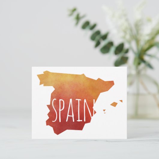 Spanien Postkarte (Stehend Vorderseite)