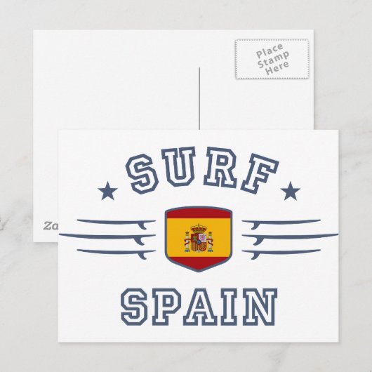 Spanien Postkarte (Vorne/Hinten)