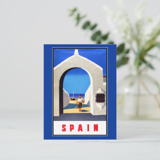 Spanien Postkarte (Stehend Vorderseite)