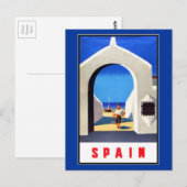 Spanien Postkarte (Vorne/Hinten)
