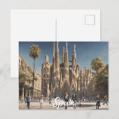 Spanien Postkarte (Vorne/Hinten)