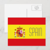Spanien Postkarte (Vorne/Hinten)