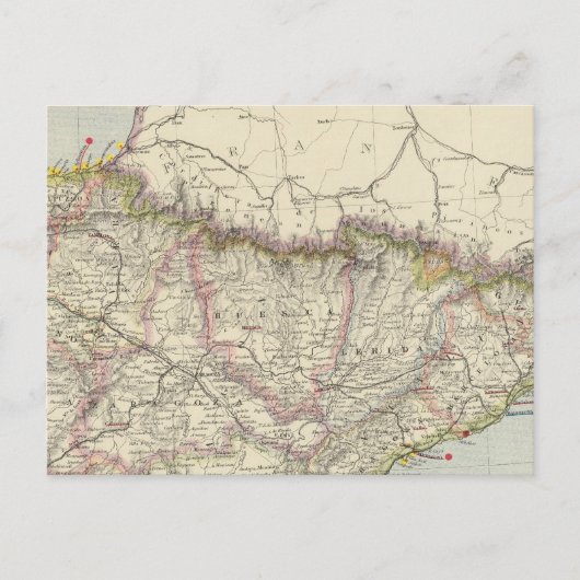 Spanien Postkarte (Vorderseite)