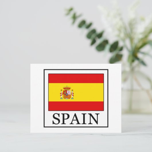 Spanien Postkarte (Stehend Vorderseite)