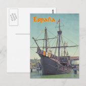 Spanien Postkarte (Vorne/Hinten)