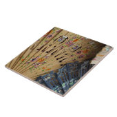 Spanien, Provinz Cadiz, Sevilla. Historischer Sant Fliese (Seite)