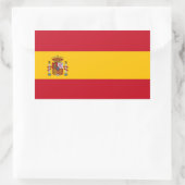 SPANIEN RECHTECKIGER AUFKLEBER (Tasche)
