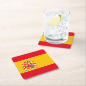 Spanien Rechteckiger Pappuntersetzer (Vor Ort)