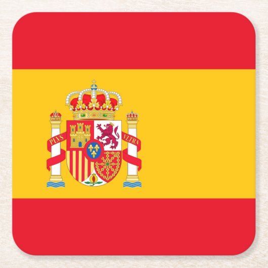 Spanien Rechteckiger Pappuntersetzer (Vorderseite)