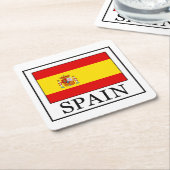 Spanien Rechteckiger Pappuntersetzer (angewinkelt)