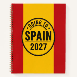 Spanien Reise 2027 Notizbuch