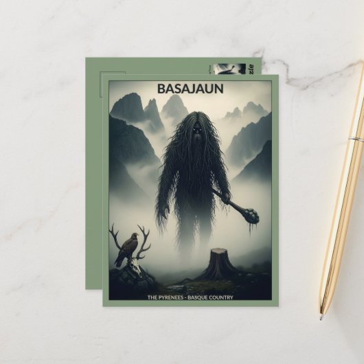 Spanien Reise Thema Postkarte (Vorderseite/Rückseite Beispiel)