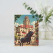Spanien Reisen Postkarte (Stehend Vorderseite)