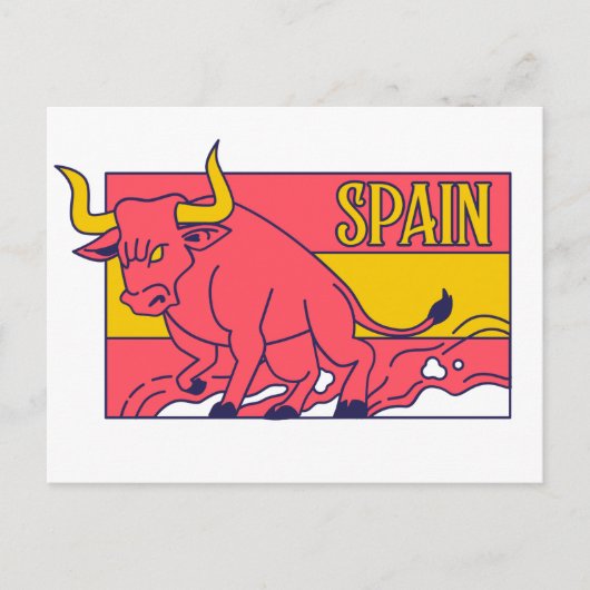 Spanien Reisen Souvenir Postkarte (Vorderseite)