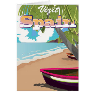 Spanien Reiseplakat besuchen