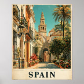 Spanien Reiseplakat Poster (Vorne)