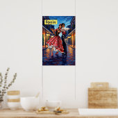 Spanien Reiseplakat Poster (Küche)