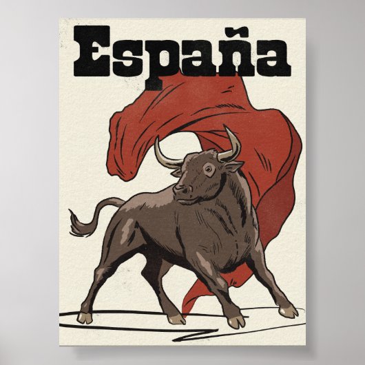 Spanien Reiseplakat Poster (Vorne)