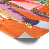 Spanien Reiseplakat Poster (Ecke)