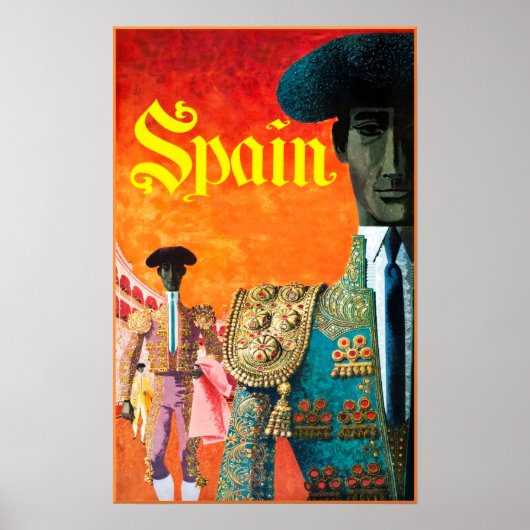 Spanien Reiseplakat Poster (Vorne)