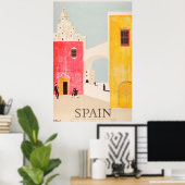 Spanien Reiseplakat Vintag Poster (Heimbüro)