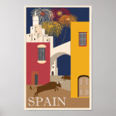 Spanien Reiseplakat Vintag Poster (Vorne)