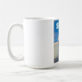 Spanien Retro-Urlaub Kunst Kaffeetasse (Links)