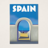 Spanien Retro Vacation art (Vorderseite)