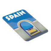 Spanien Retro Vacation art Magnet (Rechte Seite)