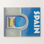 Spanien Retro Vacation art Puzzle (Horizontal)