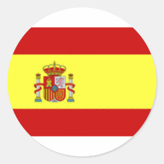 Spanien Runder Aufkleber