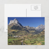 Spanien, Sallent de Gallego. Klein Postkarte (Vorne/Hinten)