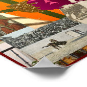 Spanien sammelt spanische Kulturgeschenke Poster (Ecke)