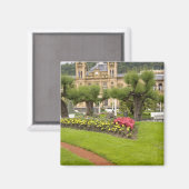 Spanien, San Sebastian. Beliebter Badeort, Magnet (Vorderseite/Rückseite)