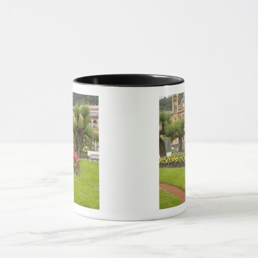 Spanien, San Sebastian. Beliebter Badeort, Tasse (Zentrum)