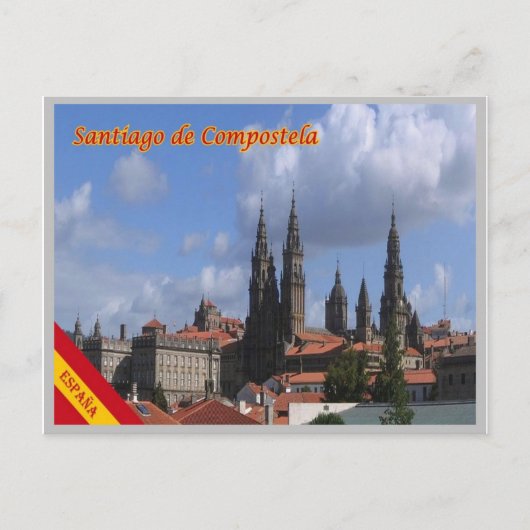 Spanien - Santiago de Compostela - Postkarte (Vorderseite)