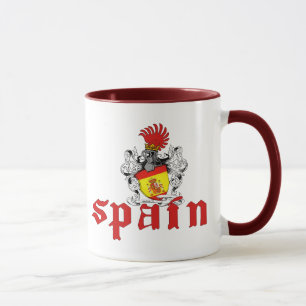 Spanien-Schild-Tasse Tasse