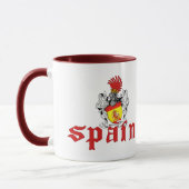 Spanien-Schild-Tasse Tasse (Links)