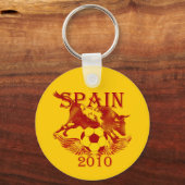 Spanien Schlüsselanhänger 2010 für Espana La Roja (Vorderseite)