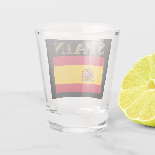 SPANIEN SCHNAPSGLAS (Rückseite)