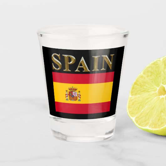 SPANIEN SCHNAPSGLAS (Vorderseite)