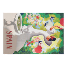 Spanien Senorita Birds Blume Fiesta Garden