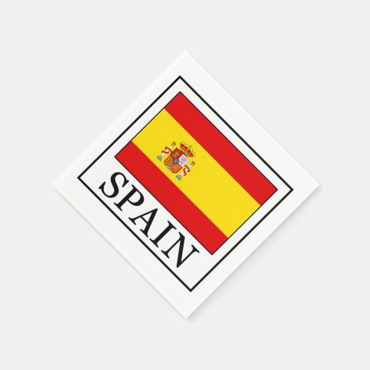 Spanien Serviette (Ecke)