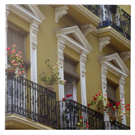 Spanien, Sevilla, Andalusien Fliese (Vorderseite)