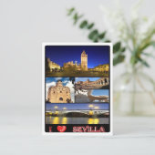 Spanien - Sevilla - I Liebe - Postkarte (Stehend Vorderseite)