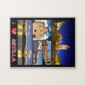 Spanien - Sevilla - I Liebe - Puzzle (Horizontal)