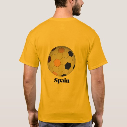 Spanien Shirt (Rückseite)