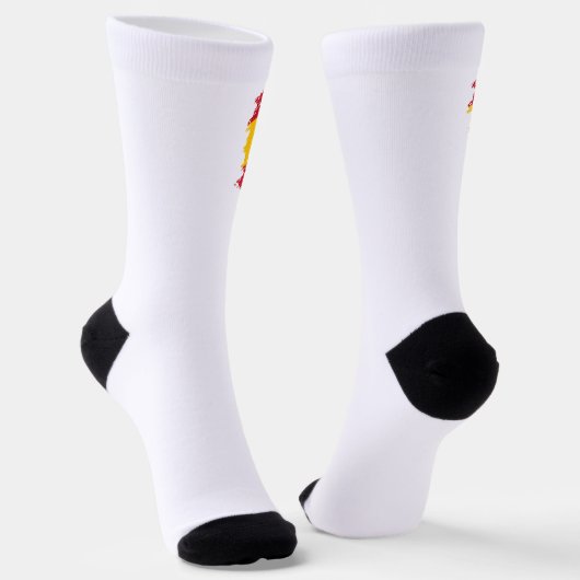 Spanien Socken (Gewinkelt)