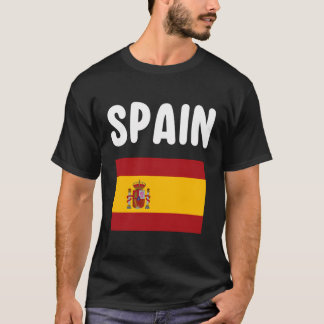 Spanien Souvenir Spanish Flag Vacation Espana T-Shirt