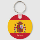 Spanien & Spanien Flag Mode, Reise-/Sportfans Schlüsselanhänger (Vorderseite)